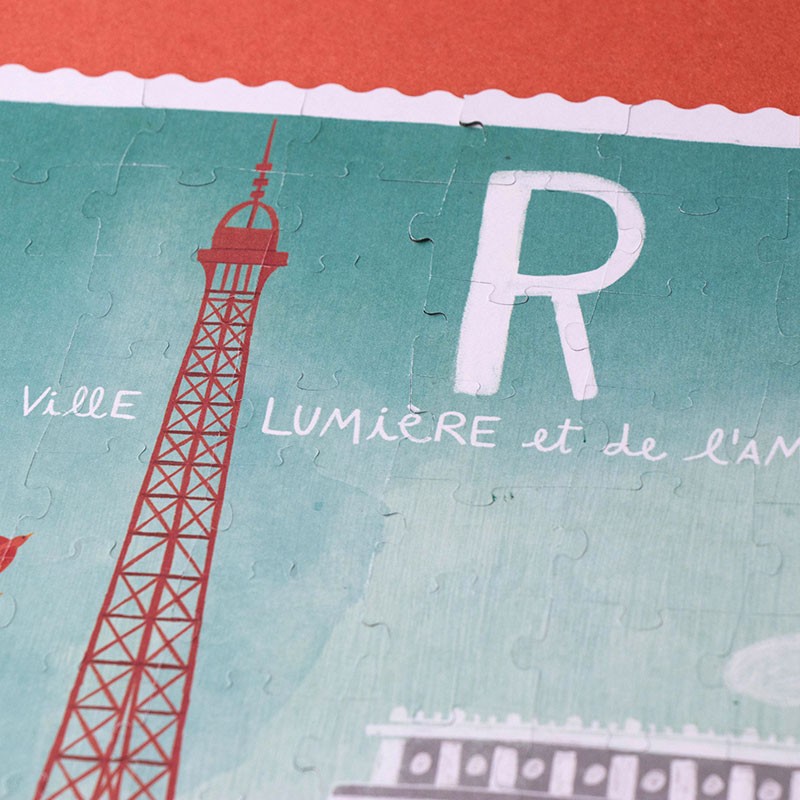 <p>Puzzle de la ciudad de Paris</p>